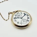 Elgin B.w. Raymond Railroad Pocket Watch 16S Up Down Power Reserve 23J 1934. Fixed Price $1888.00.