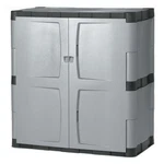 Rubbermaid Freestanding Storage Cabinet With Doors 18D X 36W 37H Medium. Fixed Price $217.91.