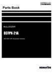 Komatsu D37PX-21A Bulldozer Parts Catalog Manual Sn 5501-UP (overseas Version). Fixed Price $149.00.