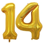 Goer Number Balloons For 14TH Birthday Sweet Party DECORATIONS,42 Inch .... Fixed Price $11.86.