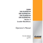Case 580M, Super 590 Backhoe Loader Operators Manual Pdf On Usb. Fixed Price $34.99.