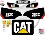 Fits Caterpillar 262C Two Speed Decal Kit Skid Steer 3M Vinyl / Free Shipping. Fixed Price $168.95.