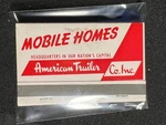 Vintage Matchbook - Mobile Homes American Trailer Washington, Dc Unstruck!. Fixed Price $14.99.