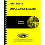 John Deere 240DLC 270DLC Excavator Service Repair Manual. Fixed Price $47.99.