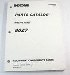 Kcm Kawasaki 80Z7 Wheel Loader Equipment Components Parts Manual Book. Fixed Price $158.29.