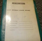 Edwards 10GA/3000 Truecut Shear Parts List Operator & Maintenance Manual Xz. Fixed Price $134.52.