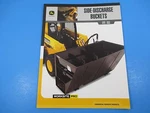 Original John Deere Sales Brochures Side-discharge Buckets Worksite Pro M1365. Fixed Price $8.49.
