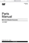 Caterpillar M315 D2 Wheeled Excavator CH31-UP Parts Catalog Manual Pdf Usb. Fixed Price $35.99.