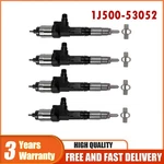 4PCS Diesel Injectors For Kubota M4N-071HD12 M4N-071HDC12 Tractor 1J500-53052. Fixed Price $457.73.