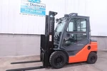 2020 Toyota Forklift, 8FDU25, 5,000# Pneumatic, Diesel, Sideshift, Cab & Heat. Fixed Price $35900.00.