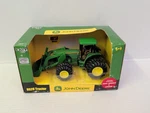 Ertl John Deere 8520 Diecast Farm Tractor Dual Wheels And Loader. Fixed Price $99.00.