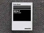 Komatsu Crawler Loader D21A-7 Parts Catalog Manual. Fixed Price $106.23.