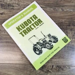 Kubota M6030DT Tractor Operators Owners Manual Maintenance Utility Book. Fixed Price $16.48.