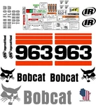 963 G Premium Replacement Decal / Sticker Kit Fits Bobcat Skid Steer Loader.. Fixed Price $85.00.