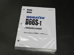 Komatsu D66S-1 Crawler Loader Parts Manual Exploded View Catalog Diagram Book. Fixed Price $79.89.