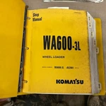 Komatsu WA600-3L Service Shop Repair Manual Wheel Loader, Troubleshooting Guide. Fixed Price $59.99.