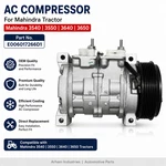 Compressor Mahindra 3540 3550 3640 3650 Tractor E006017266D1. Fixed Price $352.00.