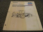 Ford New Holland 757B Backhoe Owner Operator Manual User Guide Xz. Fixed Price $67.73.