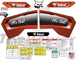 Fits Bobcat MT52 Kit Skid Steer / Safety Decals 3M Vinyl Free Shipping. Fixed Price $154.95.