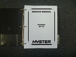 Hyster E174 R30XMS3 Electric Motor Narrow Aisle Truck Shop Service Repair Manual. Fixed Price $160.30.