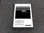 Komatsu HD465-8 HD605-8 Dump Truck Owner Operator & Maintenance Manual 30001-UP. Fixed Price $76.10.
