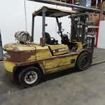 Caterpillar GP50 11,000LB Forklift Stage Lpg Gas 120" 65" X 6" Forks. Fixed Price $9555.00.