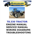 New Holland T8.330 Tractor Manual Shop Service Engine Repair Pdf. Fixed Price $35.00.