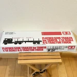 Tamiya 56306 Big Truck Series No. Flatbed Semi-trailer 1/14 Scale. Fixed Price $202.90.