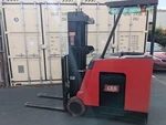 Raymond Stand Up Fork Lift Model R30-C30TT. Fixed Price $4500.00.