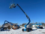 2015 Genie Z-80/60 80' 4WD Diesel Articulating Boom Lift Aerial Platform Bidadoo. Fixed Price $19450.00.