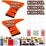 Decal Kit Fits Kubota SVL95-2S SVL-95 Skid Steer + Safety Stickers Made In Usa. Fixed Price $144.95.
