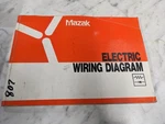 Mazak Electrical Circuit Diagram Wiring Service Manual DL436LA0060 H800 122879. Fixed Price $138.51.