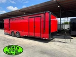 Haulmark New 8.5X28 Edge Pro Enclosed Car Race Trailer Hauler Electric Awning. Fixed Price $37999.00.