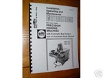 Sunnen Model MBC-1801 & 1802 Honing Machine Manual. Fixed Price $27.54.
