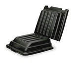 New Rubbermaid Lid For Structural Foam 1/2 Cubic Yard Tilt Truck Black. Fixed Price $59.99.