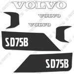 Fits Volvo SD75B Decal Kit Soil Compactor Roller - Year 3M Vinyl!. Fixed Price $174.95.