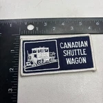 Vtg Canada Canadian Shuttle Wagon Patch (train Rail Car Mover) 53AI. Fixed Price $5.27.