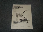 Crary Bear Cat 73413 73420 Honda 73454 Chipper Operator Maintenance Manual Xz. Fixed Price $36.41.