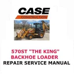 Case 570ST The King Backhoe Loader Manual Repair Service Engine Shop Pdf. Fixed Price $30.00.