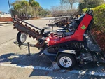 2021 Barreto 2036RTK Riding Track Trencher -low Hours-with Trailer Baretto. Fixed Price $7900.00.