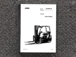 Crown RC5545-40 Forklift Parts Catalog Manual. Fixed Price $120.50.