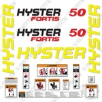 Fits Hyster Fortis E50Z-33 Kit Forklift Equipment Decals 3M 7 Yr Vinyl!. Fixed Price $124.95.