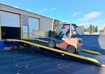 Free Shipping Yard Ramp, Trailer Loading Dock, 35 Ft Long 83"W 22000 Lbs Capcty. Fixed Price $10450.00.