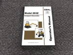 Gehl GE283Z Compact Excavator Owner Operator Manual 918254B. Fixed Price $82.96.