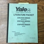 Yale Erc 030-040AH 040-065GH 060DH Operation Maintenance Manual Fork Lift Truck. Fixed Price $29.99.
