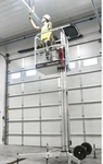 Reechcraft PL-X20 Vertical Mast Lift, Electric Towable/trailer, 20-21. Fixed Price $4500.00.