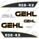 Fits Gehl RS8-42 Decal Kit Telescopic Forklift (RS8 42) Replacement Stickers. Fixed Price $229.95.