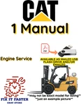 GP20ND Forklift Caterpillar Engine Service Repair Shop Manual Pdf On Usb. Fixed Price $30.00.