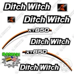 Fits Ditch Witch XT850 Decal Kit Mini Excavator - 7 Year Outdoor 3M Vinyl!. Fixed Price $134.95.