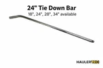 Car Hauler Tie Down Bar 24 Ratchet Tool Flatbed Trailer Heavy Duty Pro. Fixed Price $39.99.